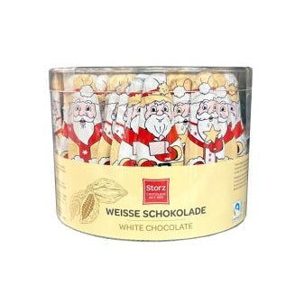 Storz Relief Weihnachtsmann Weiße Schokolade – 80 Stück, 1 kg