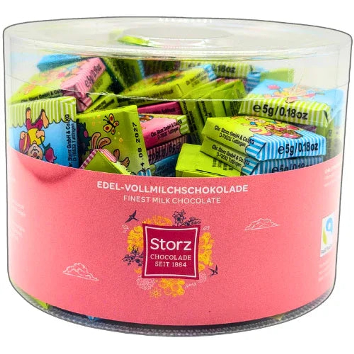 Storz Täfelchen Oster Puzzle Vollmilch Schokolade 100x 5g, 500 g 58c806-2