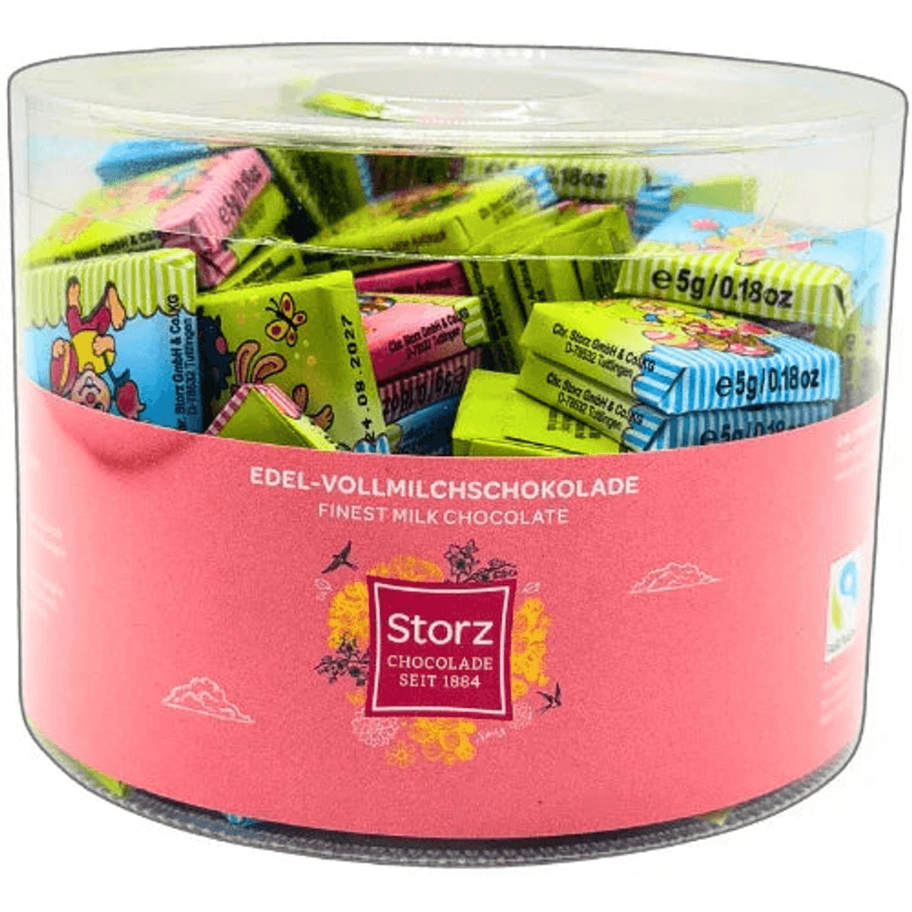 Storz Täfelchen Oster Puzzle Vollmilch Schokolade 100x 5g, 500 g