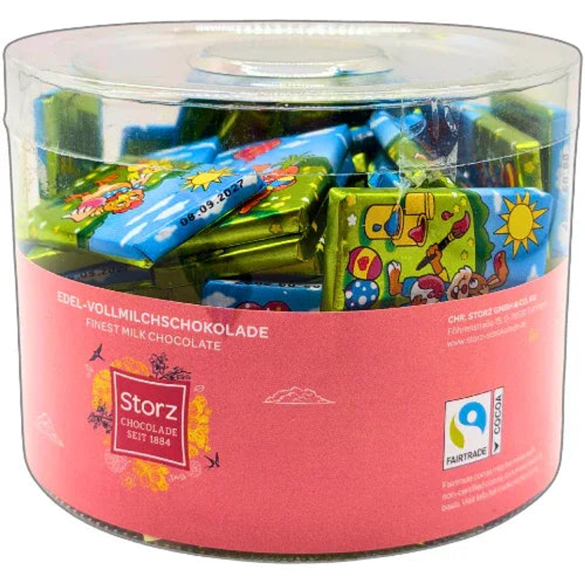 Storz Vollmilch Schokolade Figuren Mix 60x7,5g Hase Huhn Schaf Marienkäfer 450g 58c806-2