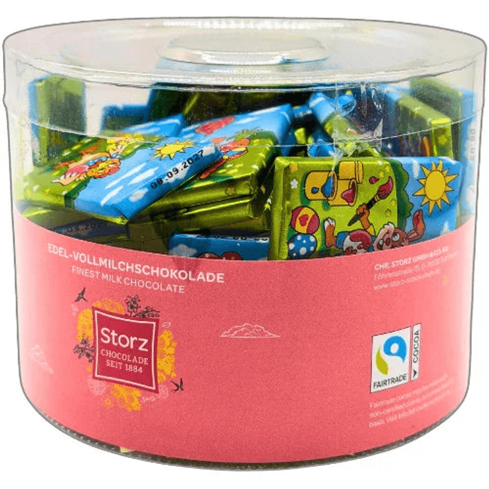 Storz Vollmilch Schokolade Figuren Mix 60x7,5g Hase Huhn Schaf Marienkäfer 450g