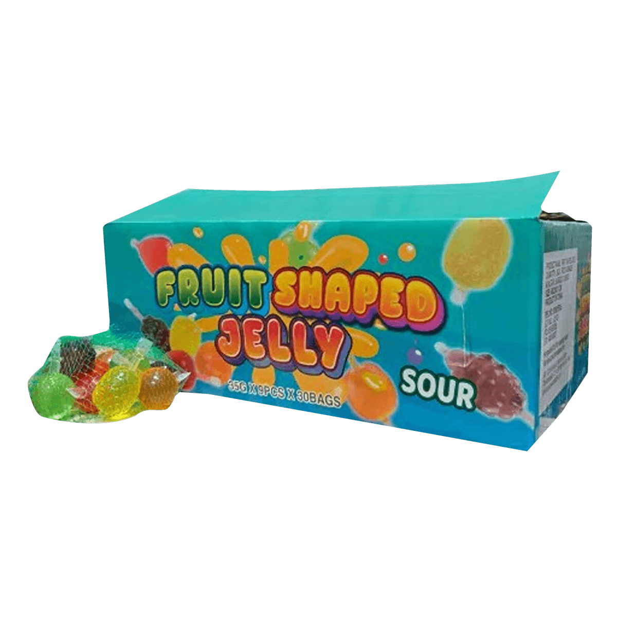 Sweet Flash Fruchtgummi Fruit Shaped Jelly Sour 315g 58c806-2