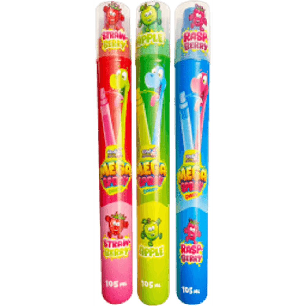 Sweet Flash Mega Spray flüssige Süßware 105ml
