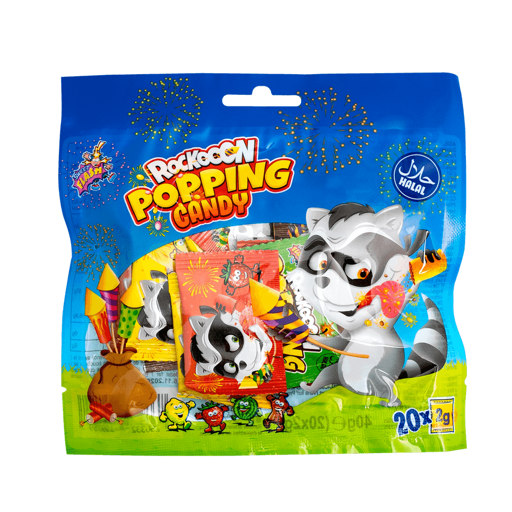 Sweet Flash Popping Candy 20x2g
