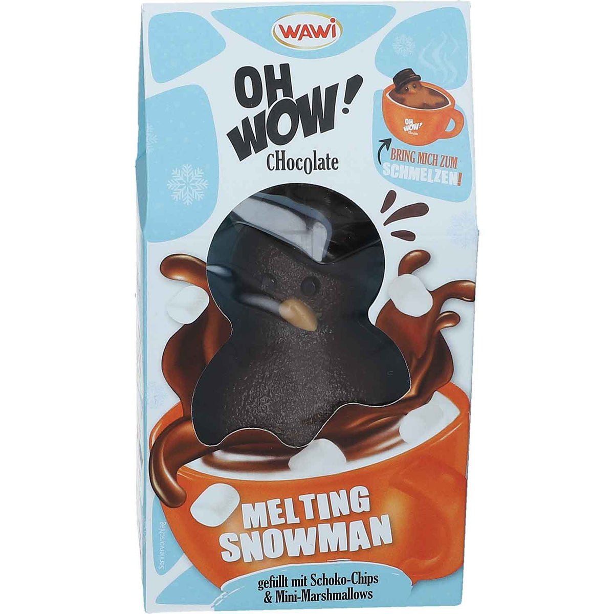 WAWI OH WOW! Melting Snowman Milchschokolade 75 g