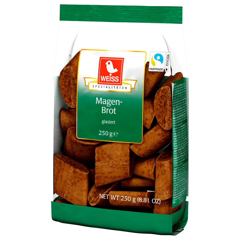 Weiss Magenbrot glasiert 250g