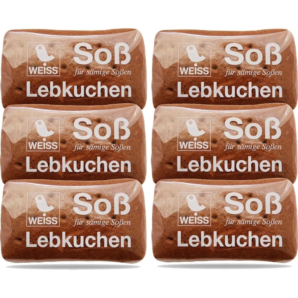 Weiss Soß Brauner Lebkuchen für sämige Soßen 6 x 40g