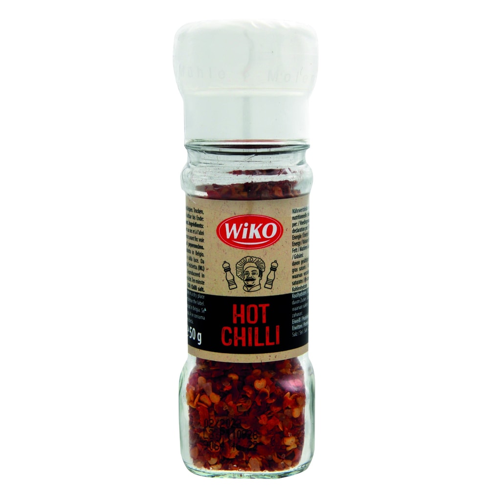 Wiko Gewürzmühle Chili scharf 50g