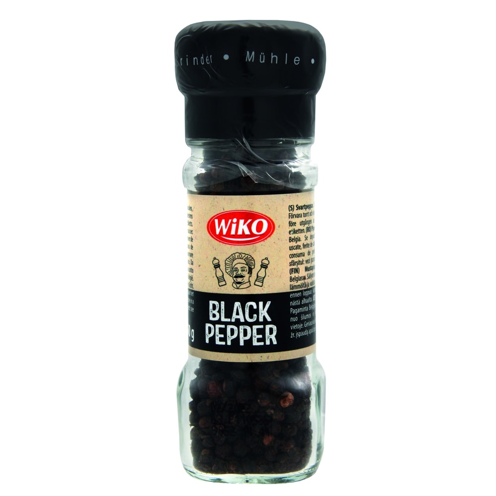 Wiko Gewürzmühle Pfeffer schwarz 50g