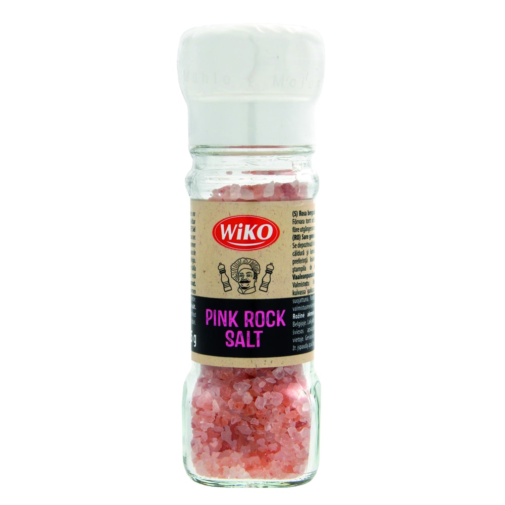 Wiko Gewürzmühle Rosa Steinsalz 95g
