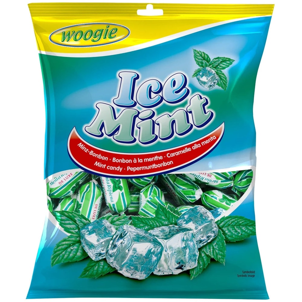 Woogie Bonbons Ice Mints Minzbonbons gefüllt 170g