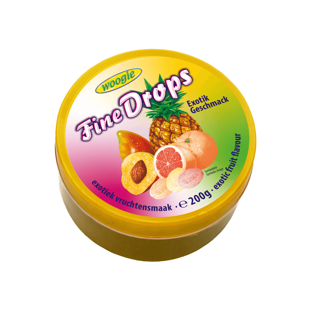 Woogie Bonbons mit Exotik Geschmack 200g