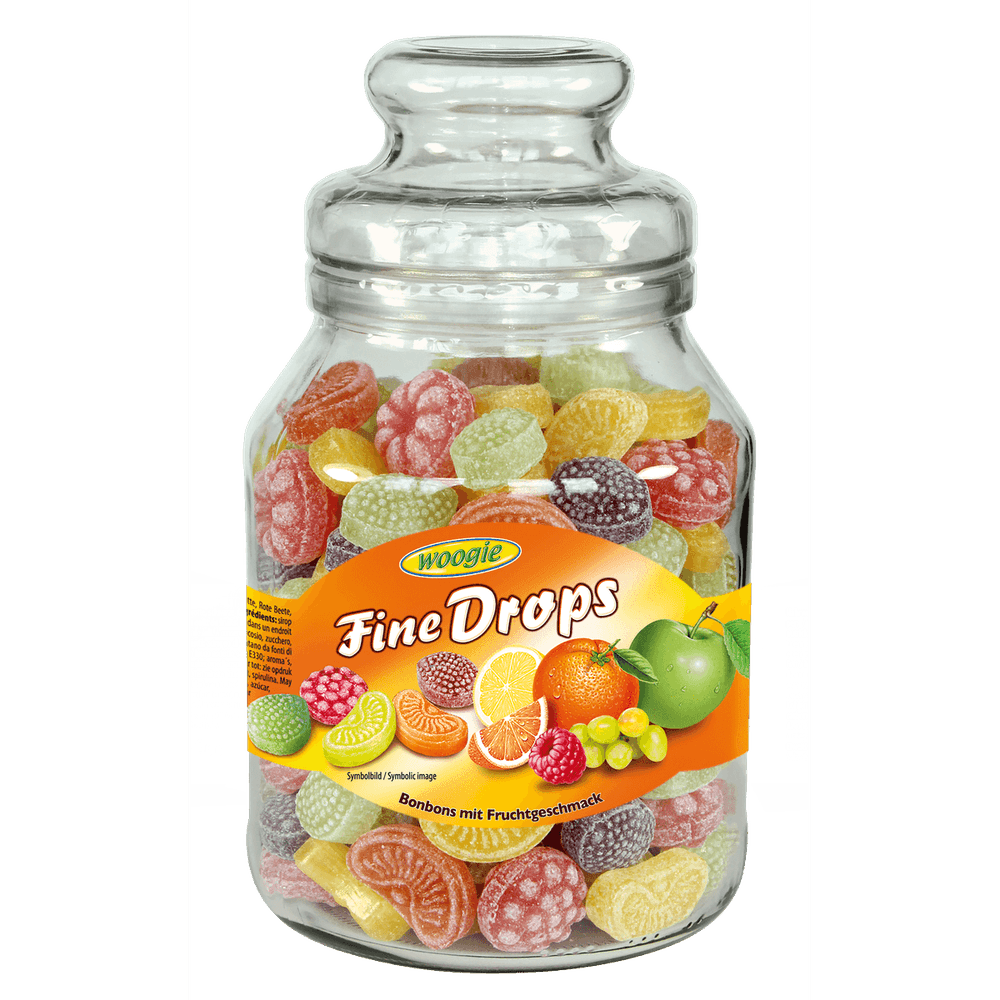 Woogie Bonbons mit Früchtemixgeschmack 966g