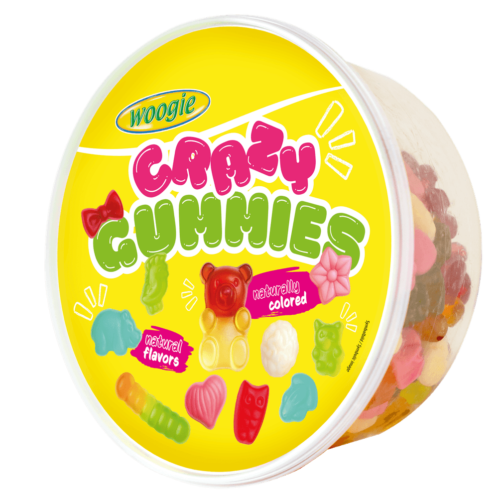 Woogie Crazy Gummies Fruchtgummi 1kg