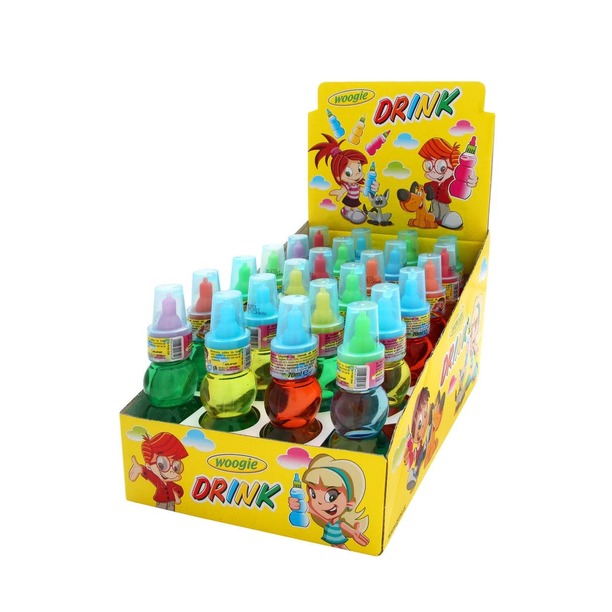 Woogie Drink Erdbeere Erfrischungsgetränk 24x70ml Thekendisplay 58c806-2