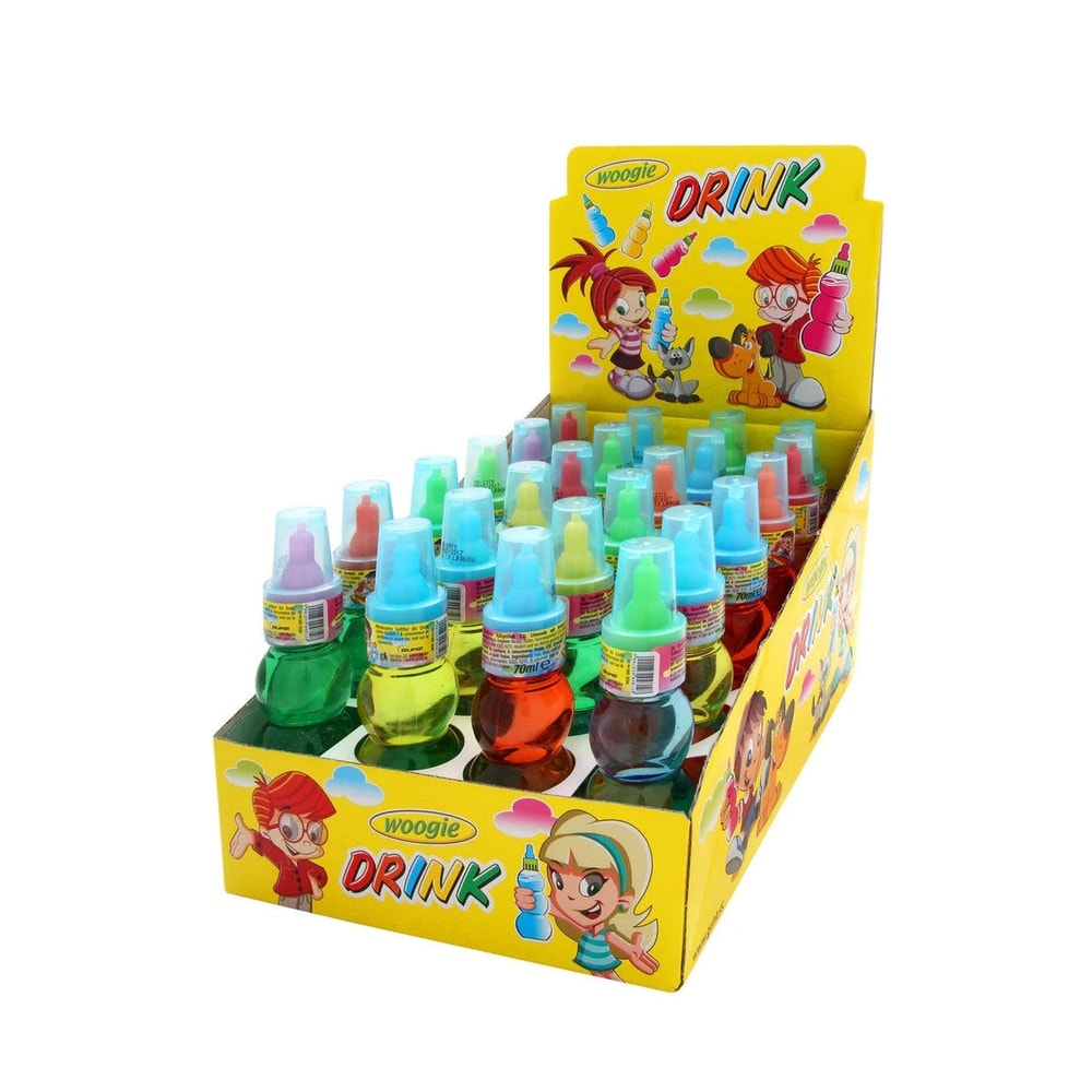 Woogie Drink Erdbeere Erfrischungsgetränk 24x70ml Thekendisplay