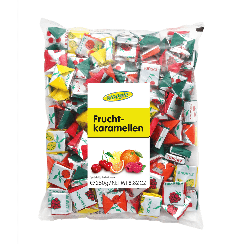 Woogie Fruchtkaramellen 250g
