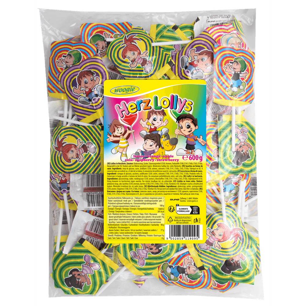 Woogie Herzlolly's 600g