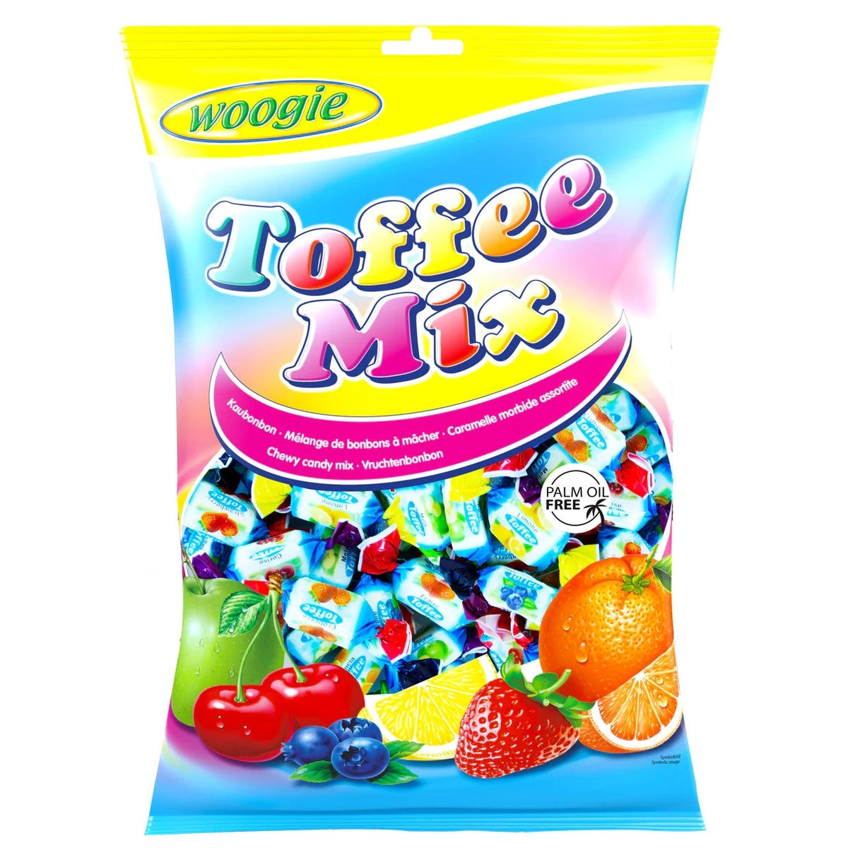 Woogie Kaubonbons Toffee Mix Frucht Kaubonbons 1kg 58c806-2