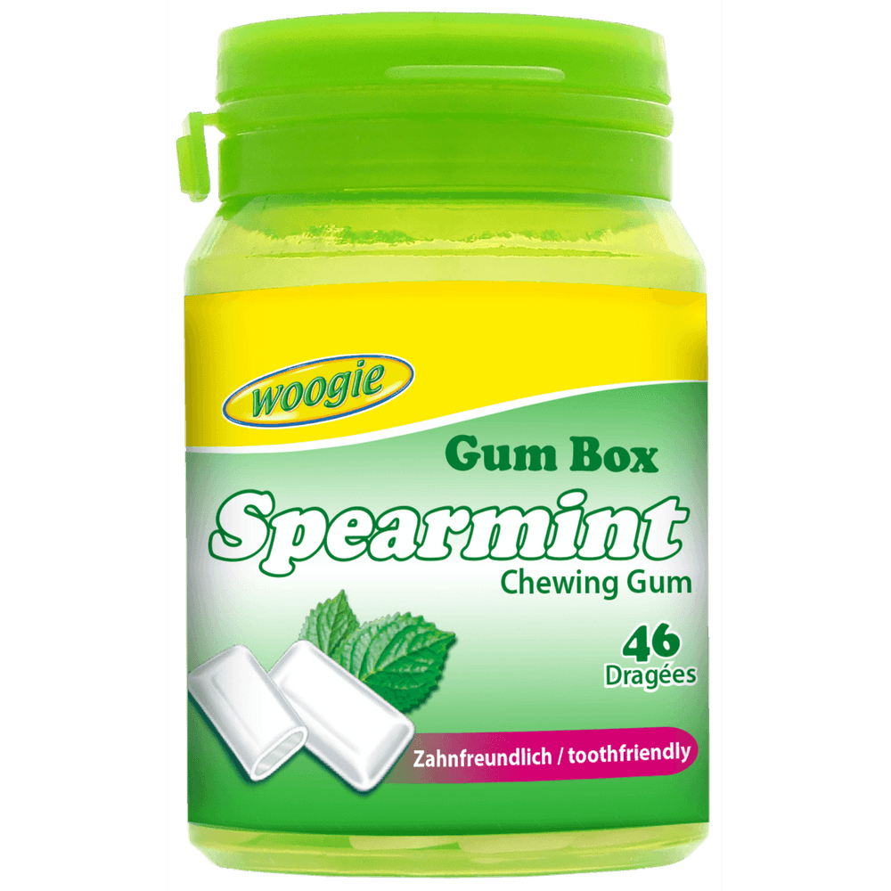 Woogie Kaugummi Spearmint zuckerfrei 64,4g