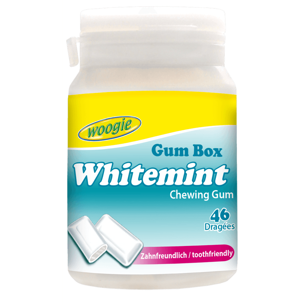 Woogie Kaugummi Whitemint zuckerfrei 64,4g