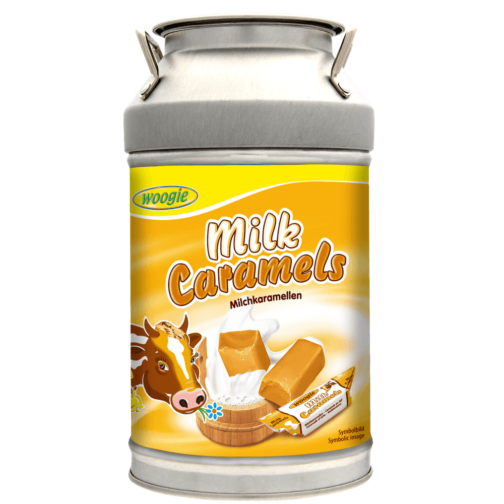 Woogie Milchkaramellen-Kanne Spardose 250g