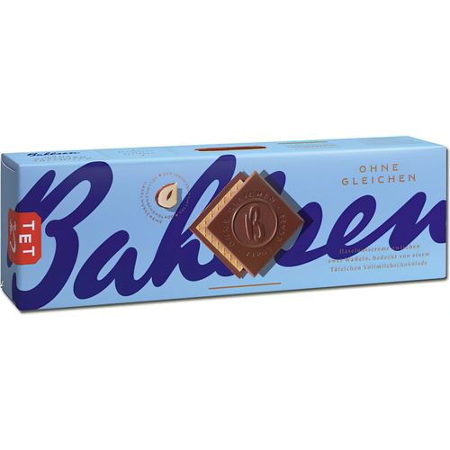 Bahlsen Ohne Gleichen Vollmilch Gebäck Plätzchen Waffeln Schokolade - 125g - Foodtrade-Handel.de