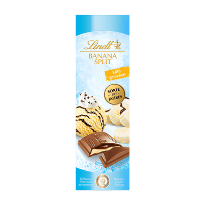 Banana Split Lindt Schokolade Sommer-Limited-Edition  100g - Foodtrade-Handel.de