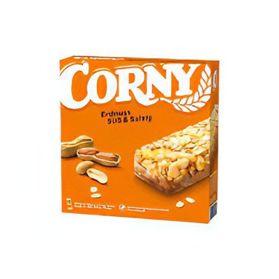 Corny Süss und Salzig Erdnuss Müsliriegel mit knackigen Nüssen 150g - Foodtrade-Handel.de