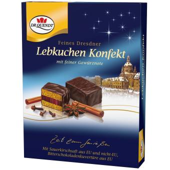 Dr. Quendt Feines Dresdner Lebkuchen Konfekt 130g - Foodtrade-Handel.de