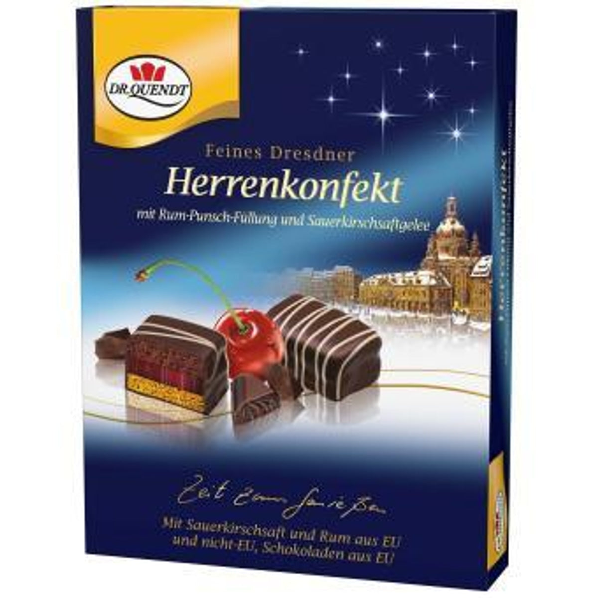 Dr. Quendt Feines Dresdner Herrenkonfekt 160g - Edles Konfekt mit einer feinen Mischung aus Nüssen und Schokolade für besondere Genussmomente 58c806-2