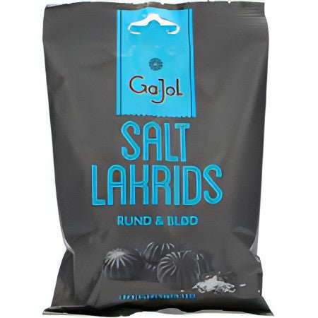 Ga-Jol Salt Lakrids Rund & Blød 140g - Foodtrade-Handel.de