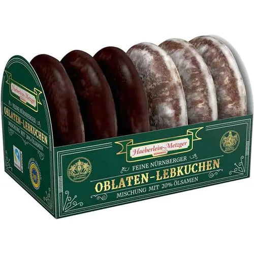 Haeberlein Metzger Feine Nürnberger Oblaten Lebkuchen 2-fach 200g ... Haeberlein Metzger Feine Nürnberger Oblaten Lebkuchen 2-fach 200g ...