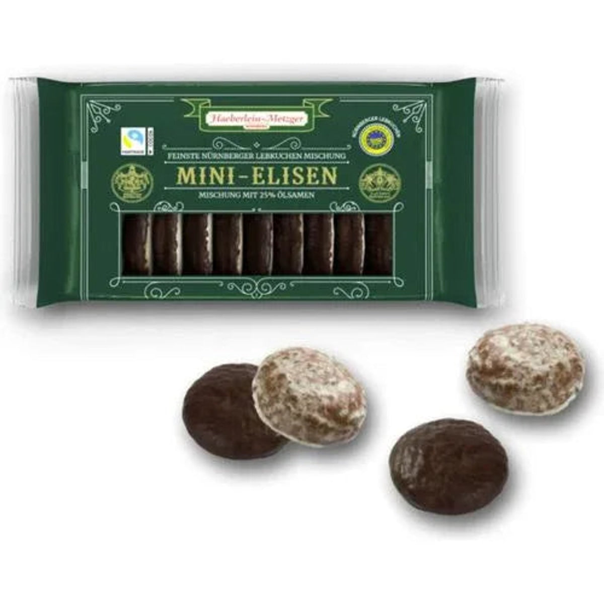 Haeberlein Mini Elisen Lebkuchen glasiert und schokoliert 200g 58c806-2