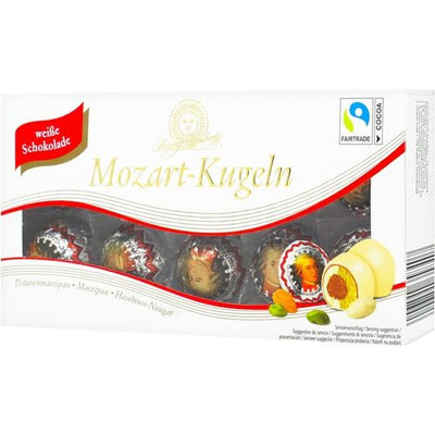 Henry Lambertz Mozart Kugeln Weisse Schokolade 200g - Foodtrade-Handel.de