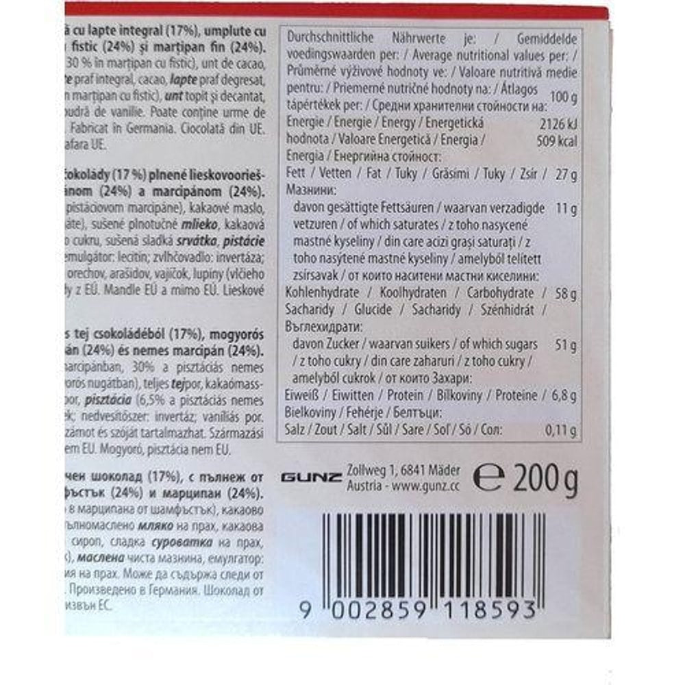 Henry Lambertz Mozart Kugeln Weisse Schokolade 200g