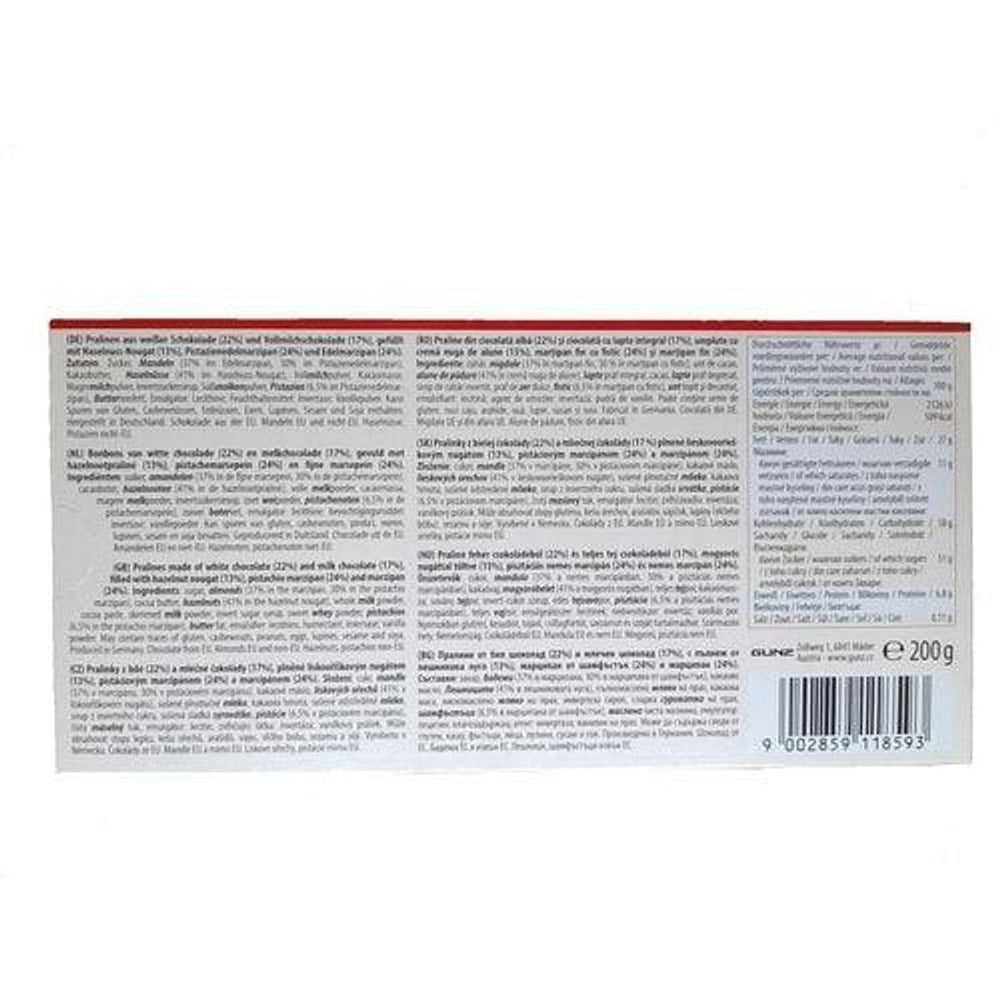 Henry Lambertz Mozart Kugeln Weisse Schokolade 200g