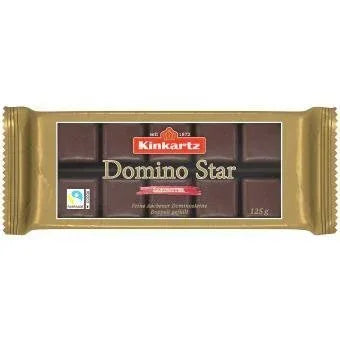 Kinkartz Domino Star Zartbitter 125g - Schokobote.de