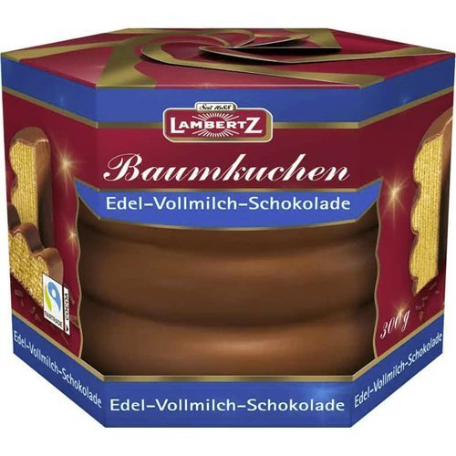 Baumkuchen Zartbitter / Vollmilch Schokolade Lambertz 2x 300g - Foodtrade-Handel.de