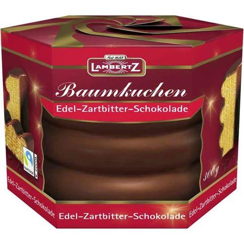 Lambertz Baumkuchen Zartbitter Edle Zartbitter Schokolade 300g - Schokobote.de