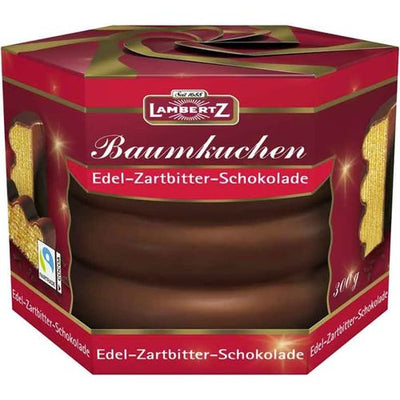 Lambertz Baumkuchen Zartbitter Edle Zartbitter Schokolade 300g - Foodtrade-Handel.de