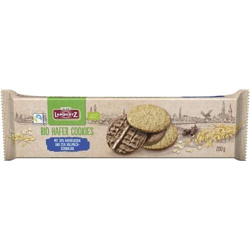 Lambertz Bio-Hafercookie Vollmilch 200g - Foodtrade-Handel.de