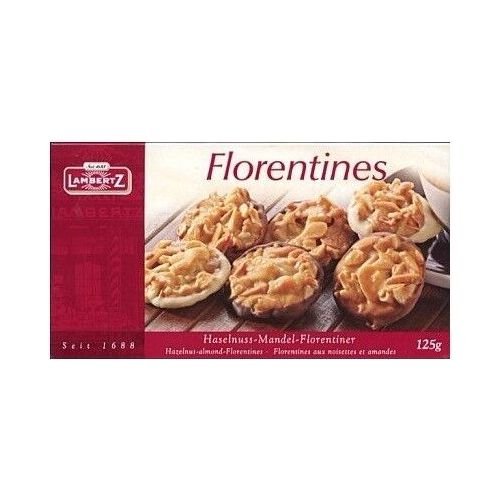 Lambertz Florentines Haselnuss-Mandel-Florentiner 125g - Foodtrade-Handel.de