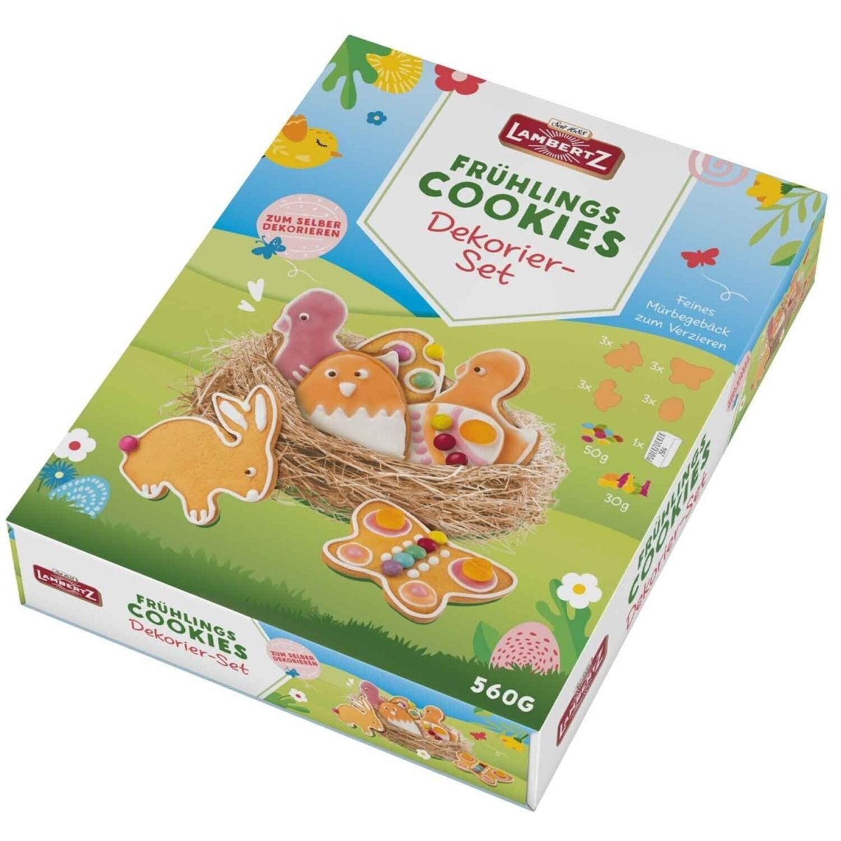 Lambertz Frühlings Cookies Dekorier-Set 560g - Foodtrade-Handel.de