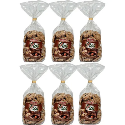 Lambertz Vital Schoko mit Haselnüssen und Schokoladenstückchen 6x 200 g - Foodtrade-Handel.de