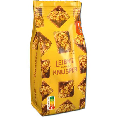 Bahlsen Leibniz Knusper Snack Cornflakes Schoko, Keks, 150g Beutel - Foodtrade-Handel.de