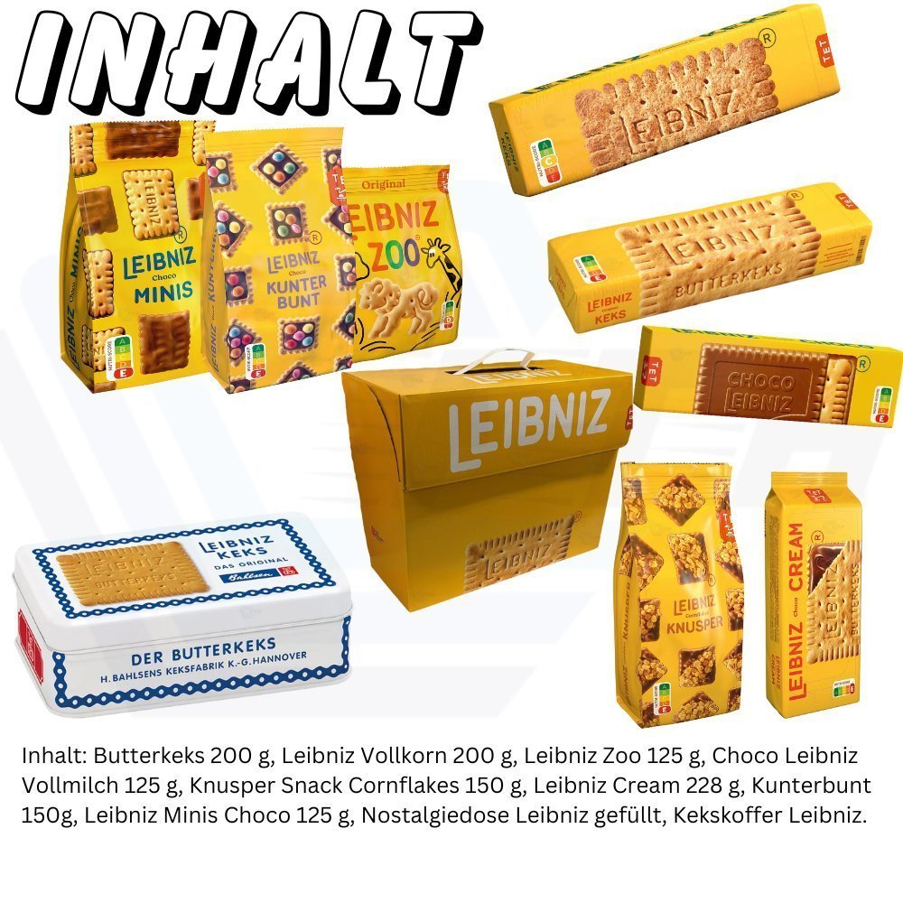 Leibniz Typisch Koffer 1,3kg - Foodtrade-Handel.de