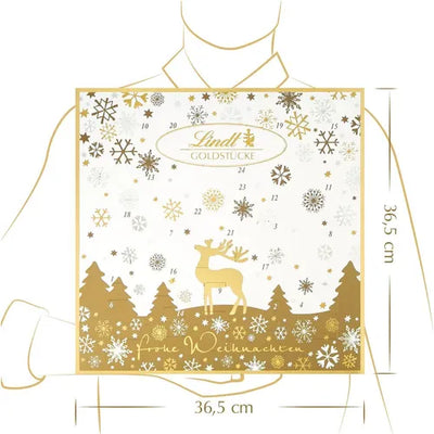 Lindt Adventskalender Goldstück, 156g - Foodtrade-Handel.de