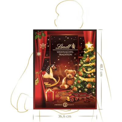 Lindt Adventskalender Weihnachts-Tradition, 253g - Foodtrade-Handel.de