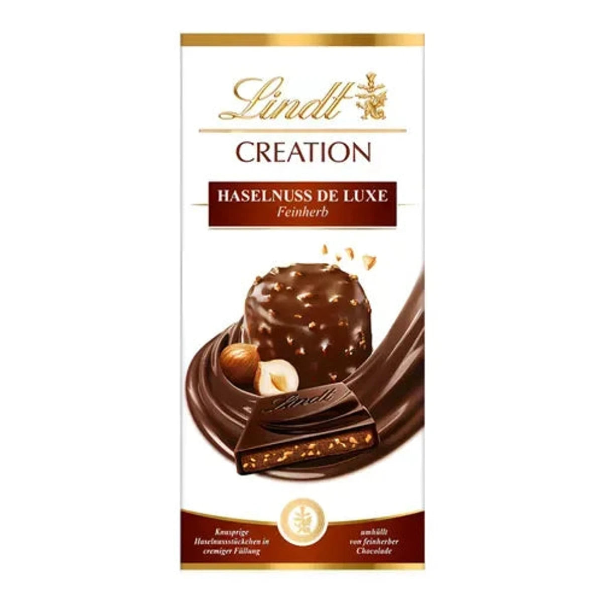 Lindt Creation Haselnuss De Luxe Feinherb mit Haselnuss Korkant Schokolade 150g 58c806-2